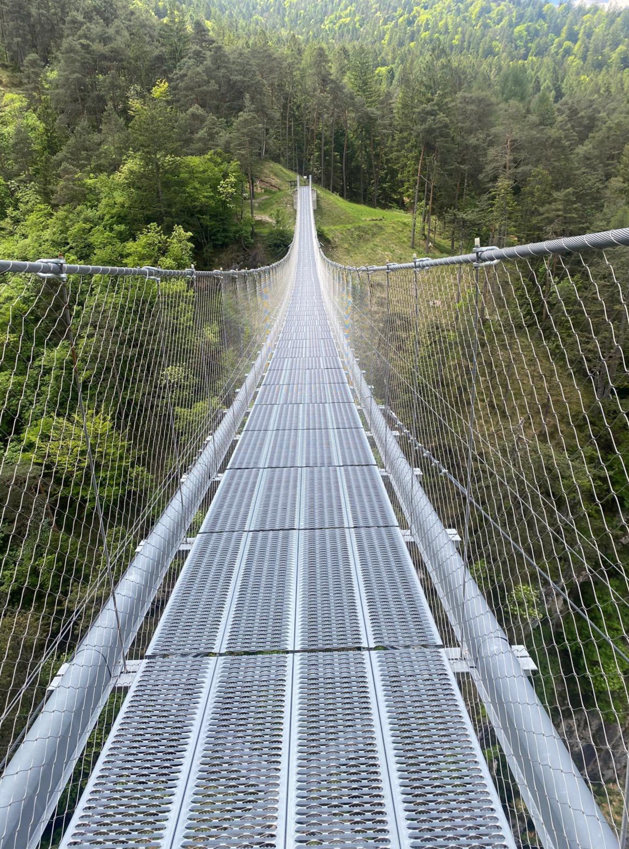 Ponte Tibetano di Caralte